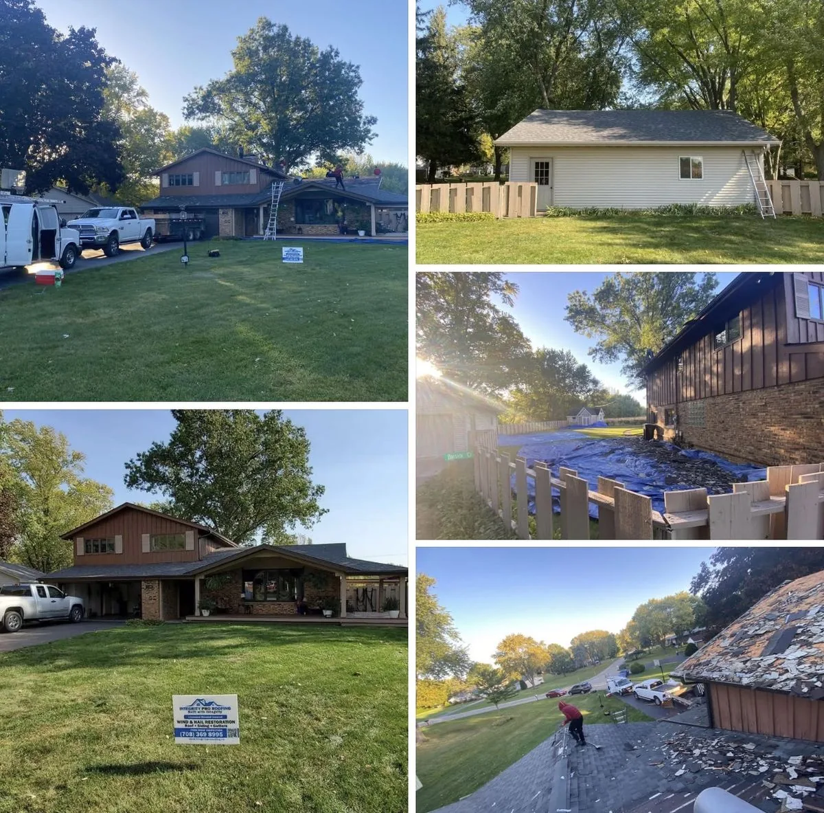 Integrity Pro Roofing project Illinois