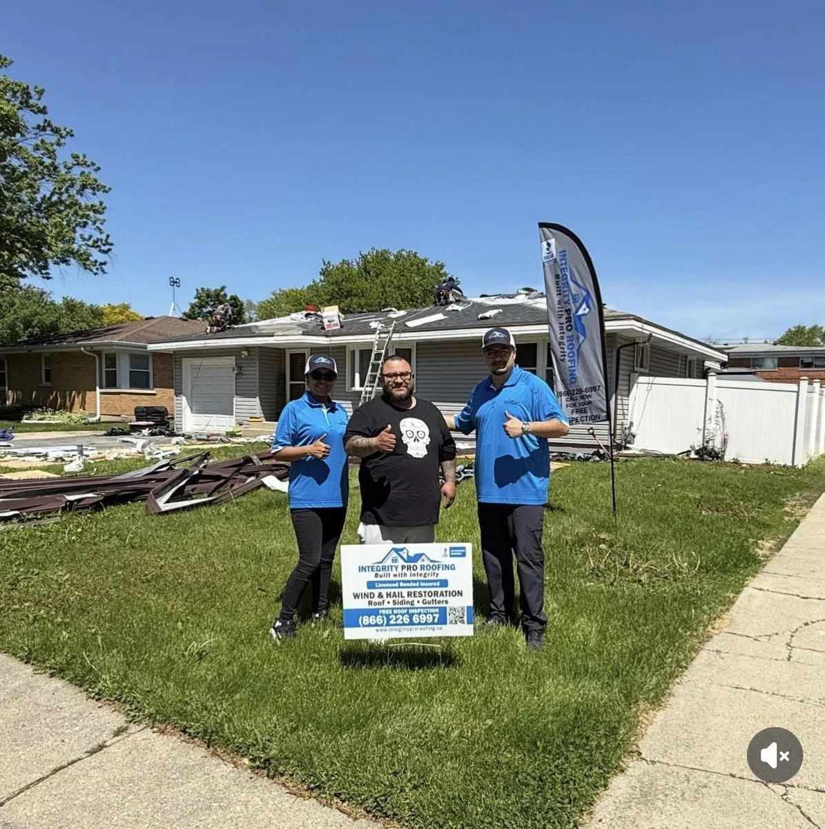 Integrity Pro Roofing project Illinois
